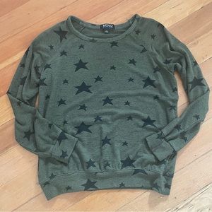 Star Print Long Sleeve